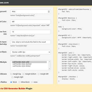 form-to-css-generator-builder
